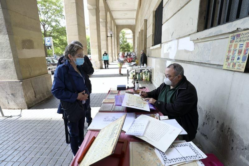 Reapertura de los rastrillos de antigüedades de la plaza de San Francisco y plaza de San Bruno