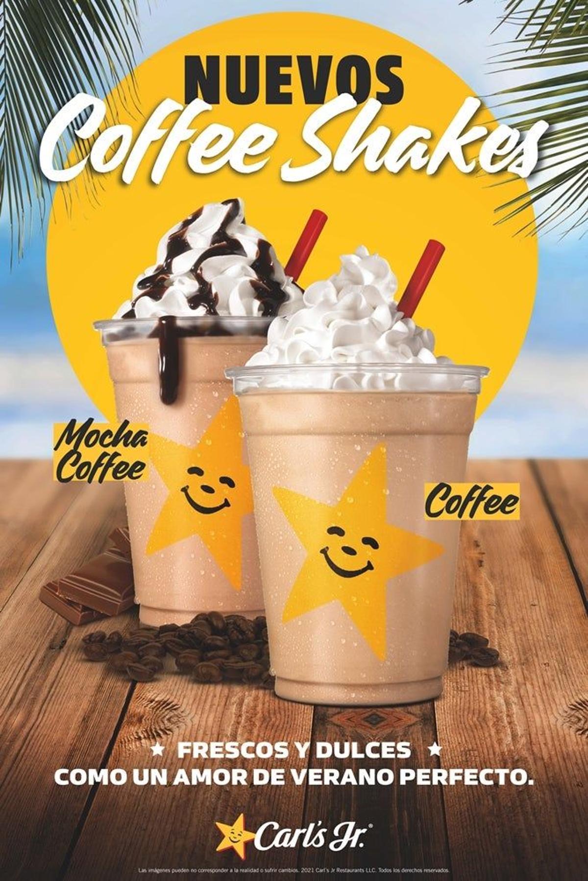 Los Coffe Shakes de Carl’s Jr.