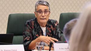 La consellera de Salut, Olga Pané, comparece en el Parlament este miércoles