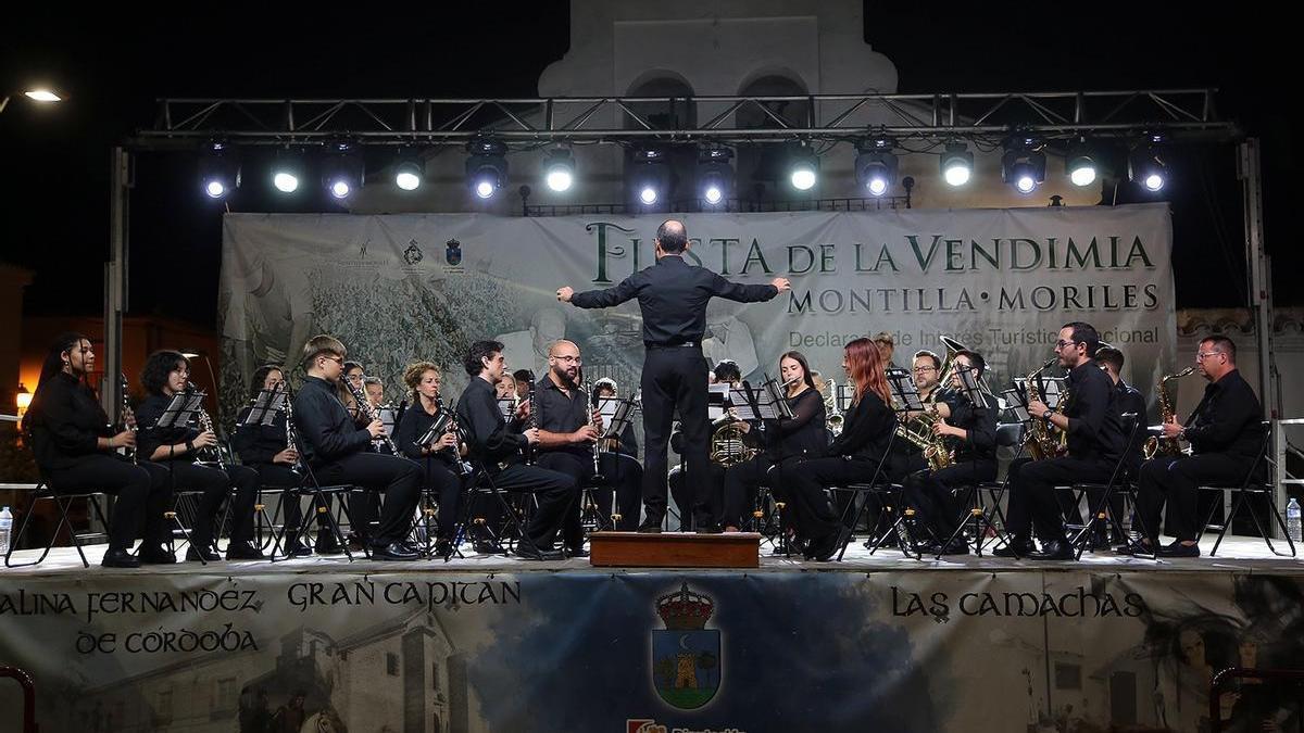 Imagen de una edición anterior del concierto de pasodobles en la Plaza de La Merced.