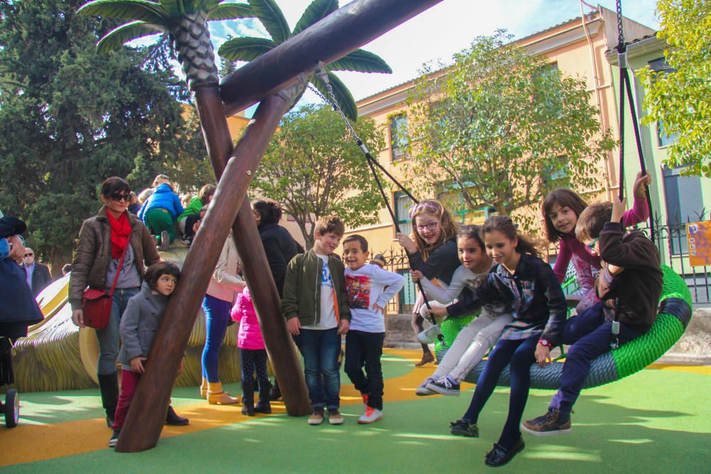 Inauguración del parque de Tirisiti en Alcoy