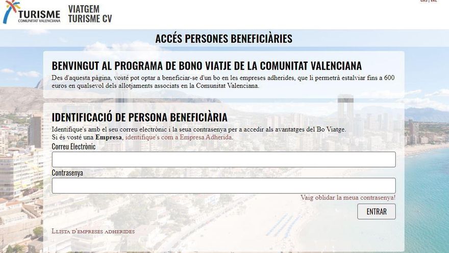 Cómo y cuándo se pide el &#039;Bono Turístico Viatgem&#039; para viajar con hasta un 70% de bonificación