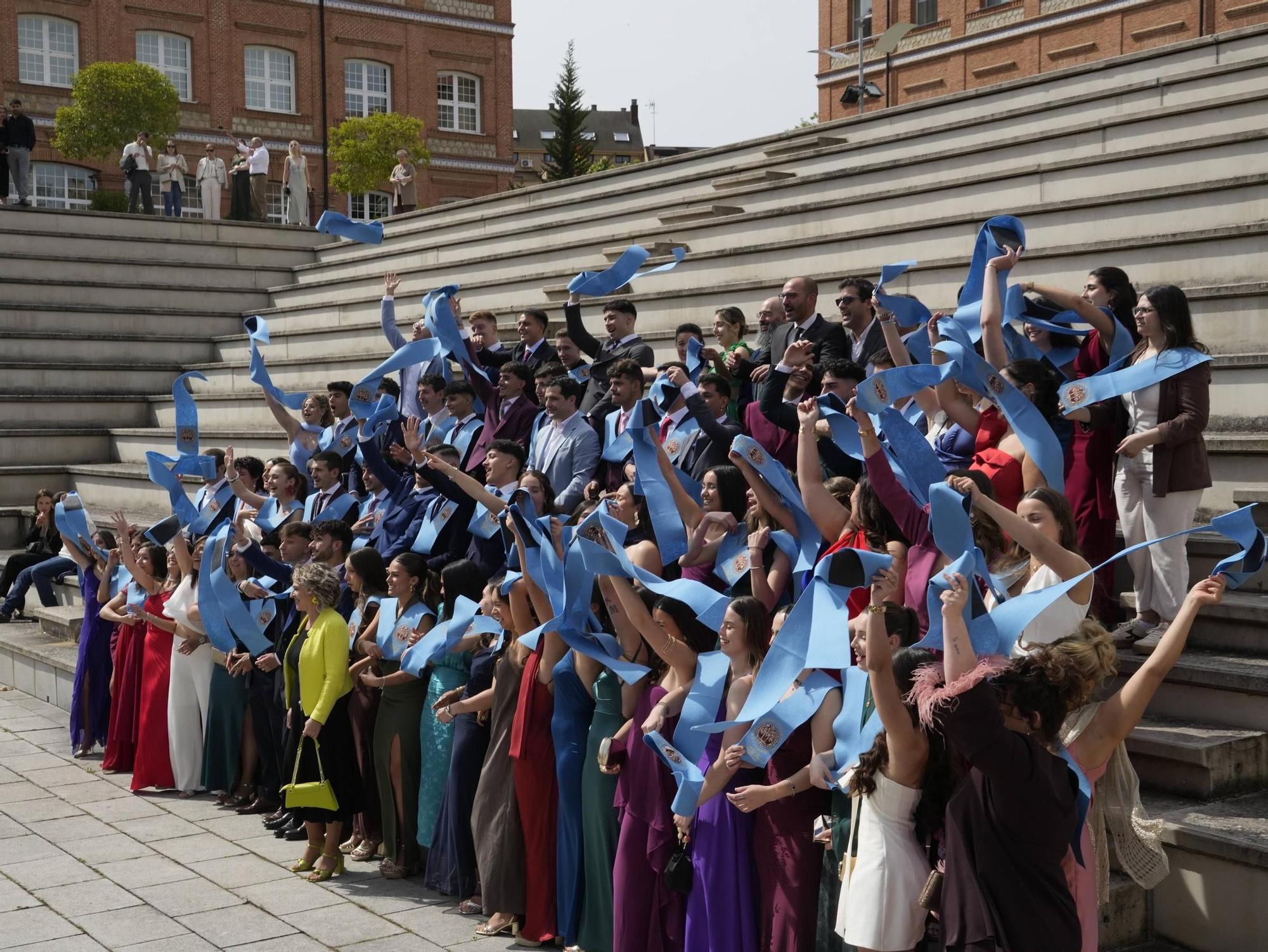 Graduación del alumnado de la Facultad de Educación del Campus Viriato de Zamora