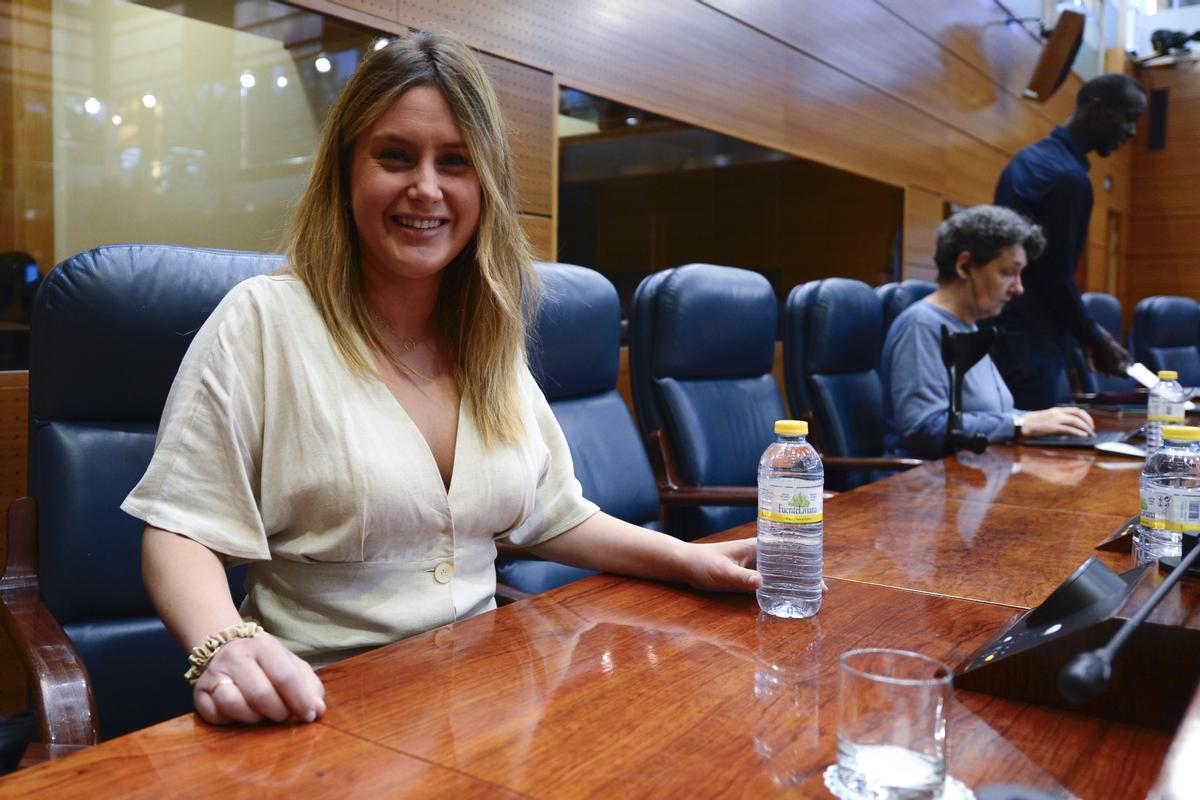 Alejandra Jacinto es diputada regional desde 2021 y también ejerce de portavoz nacional de Unidas Podemos.