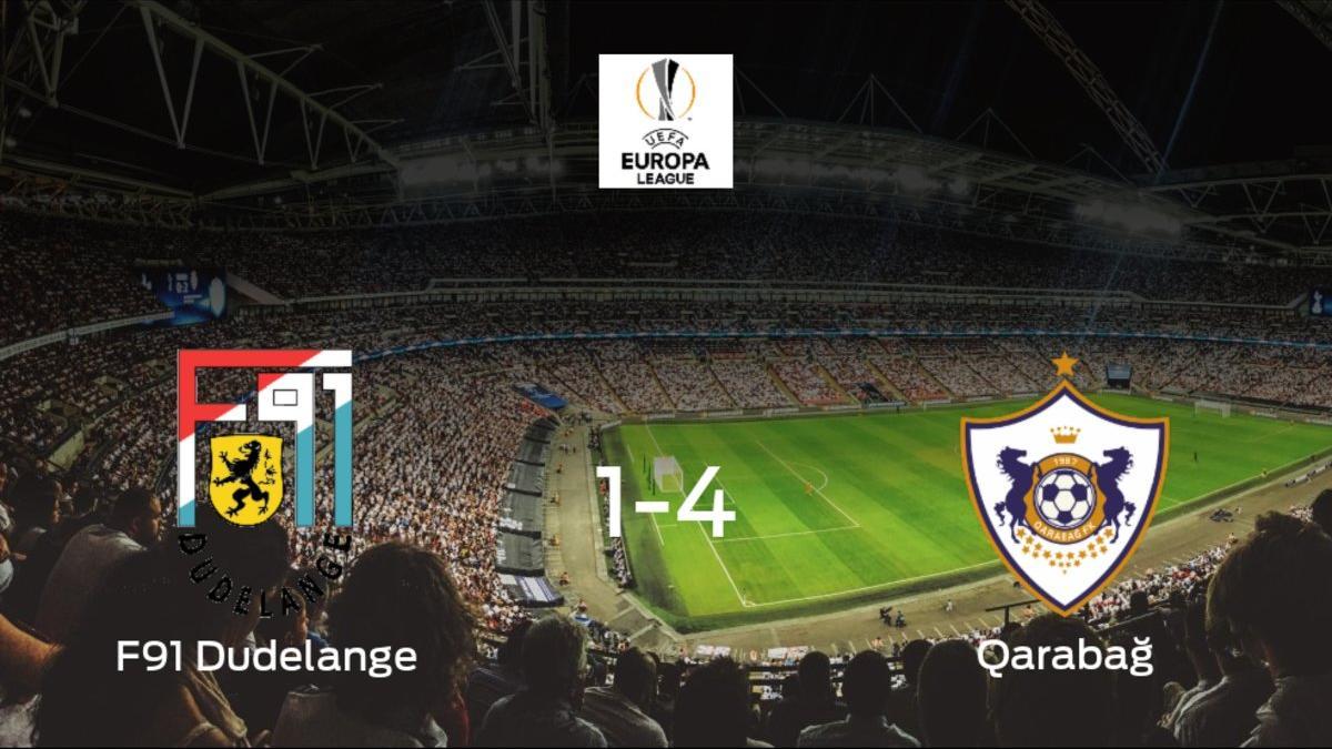 El Qarabag FK se pasea ante el F91 Dudelange sin apenas obstáculos (1-4)