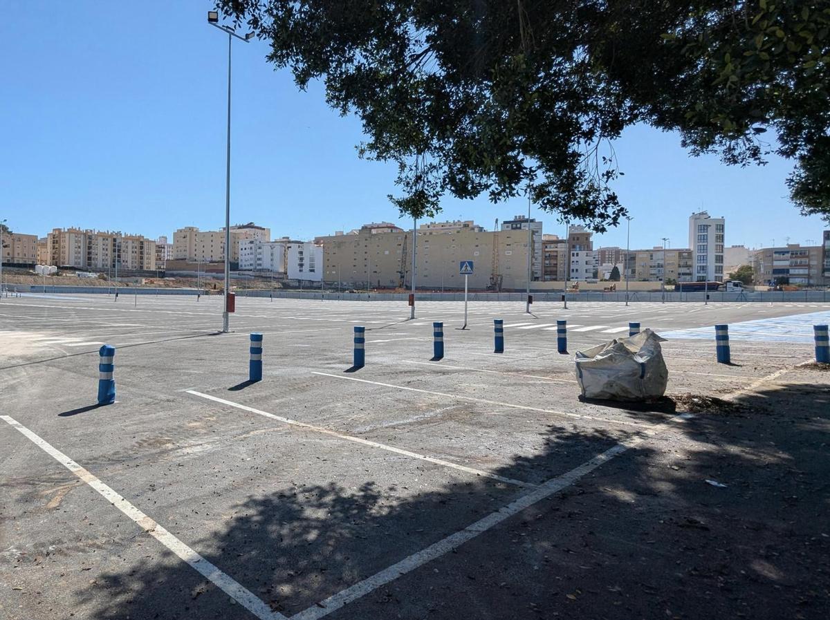 Parking del Hospital Civil.