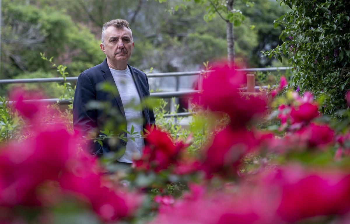 El escritor Manuel Vilas en Barcelona.