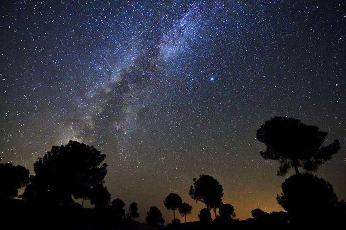 Cielo del Startlight Sierra Morena.