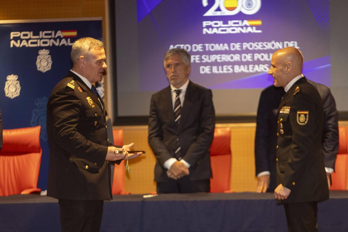 Toma de posesión de José Antonio Puebla, nuevo jefe superior de la Policía Nacional