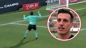 Xavier Estrada Fernández valora la reacción de Munuera Montero en el Albacete - Barça.