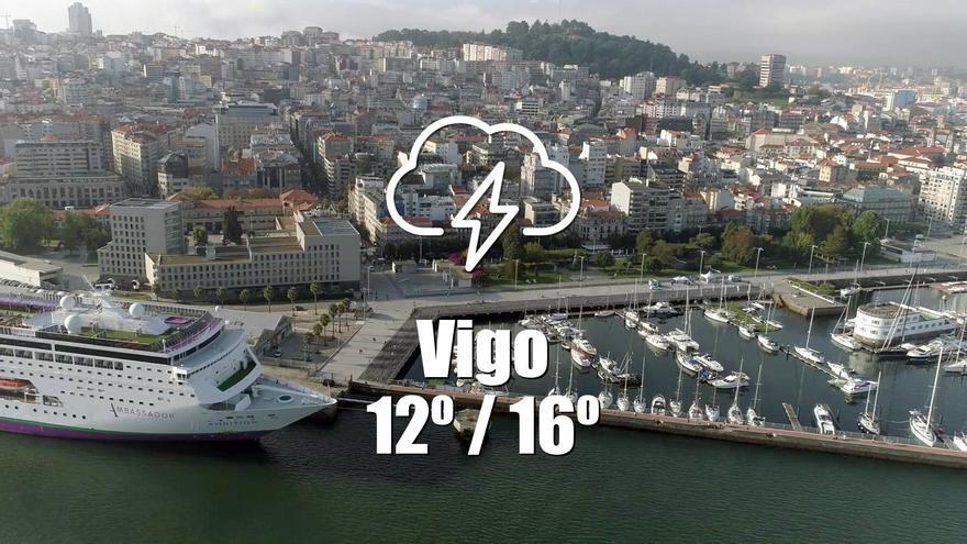 El tiempo en Vigo: previsión meteorológica para hoy, martes 14 de mayo