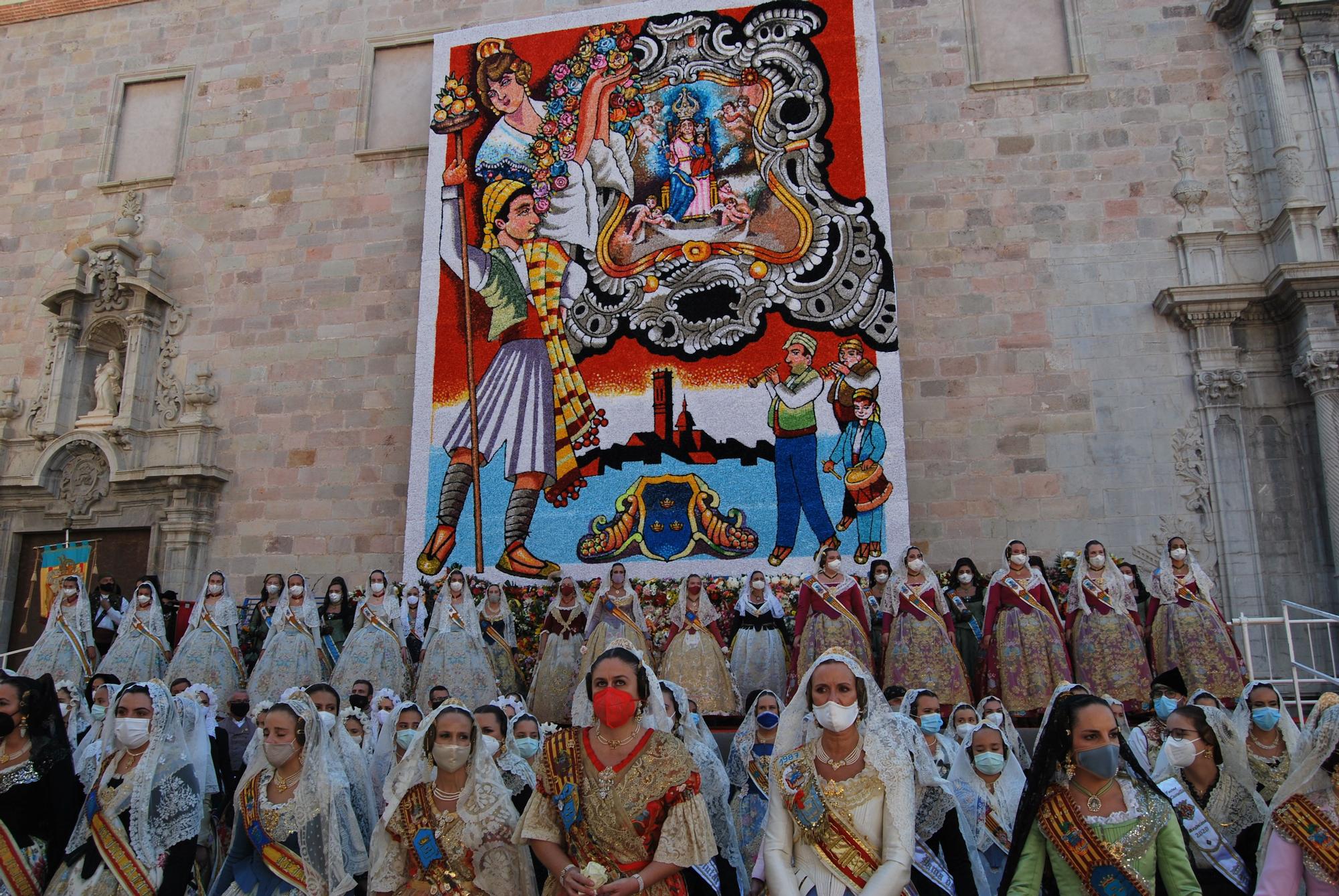 Ofrenda a la patrona de Burriana