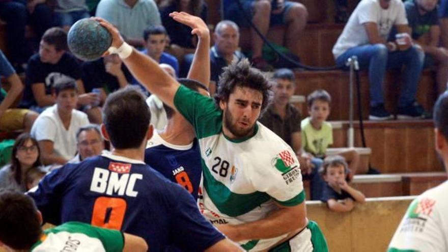 Dalmau Huix, en el partit contra el Carabanchel a Bordils.