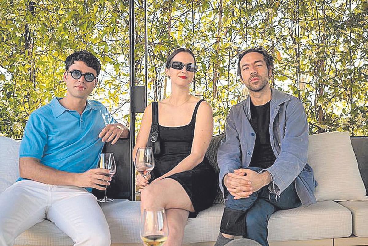 Marc Bibiloni, Margarita Alzamora y Jaime Llambias.