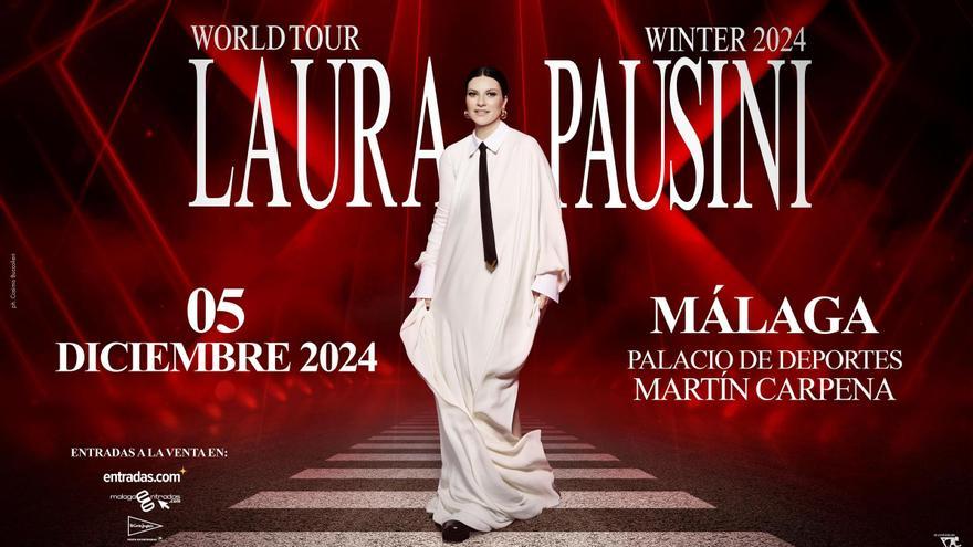 Laura Pausini llega a Málaga el próximo 5 de diciembre con su World Tour 2023/2024