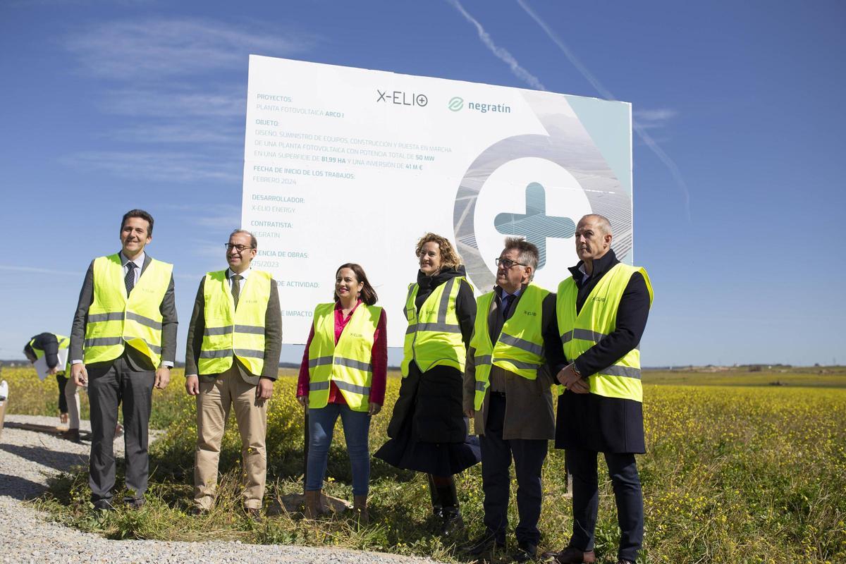 La planta fotovoltaica Arco I de Malpartida de Cáceres creará 300 puestos de trabajo y abastecerá a 20.525 hogares cada año
