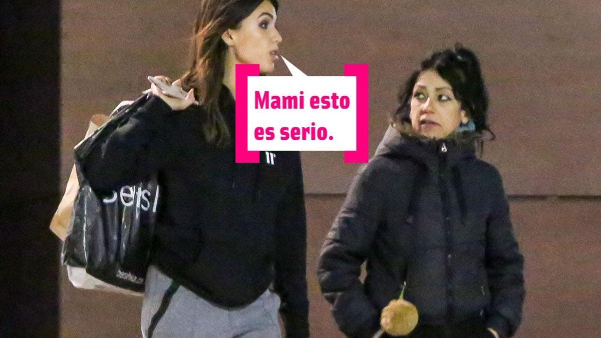 Sofía Suescun y Maite Galdeano por la calle