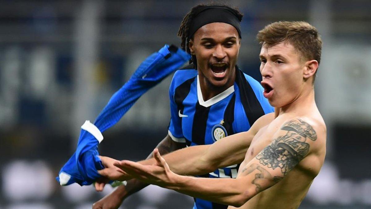 Un gol de Barella  permitió al Inter sumar los tres puntos frente al Verona