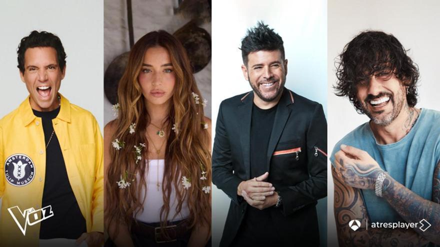 'La Voz' presenta a los coaches de su nueva edición: de los 