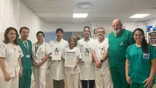 El Hospital Reina Sofía recibe el Premio Diamante Angels por su excelencia en atención al ictus