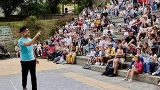 Carolina Darias celebra el Día Mundial del Circo en el parque Juan Pablo II con una gran jornada de cultura familiar en Las Palmas de Gran Canaria