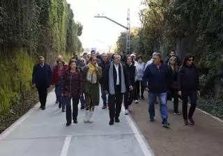 La Vía Verde se estrena (oficialmente) desde Vigo hasta Chapela