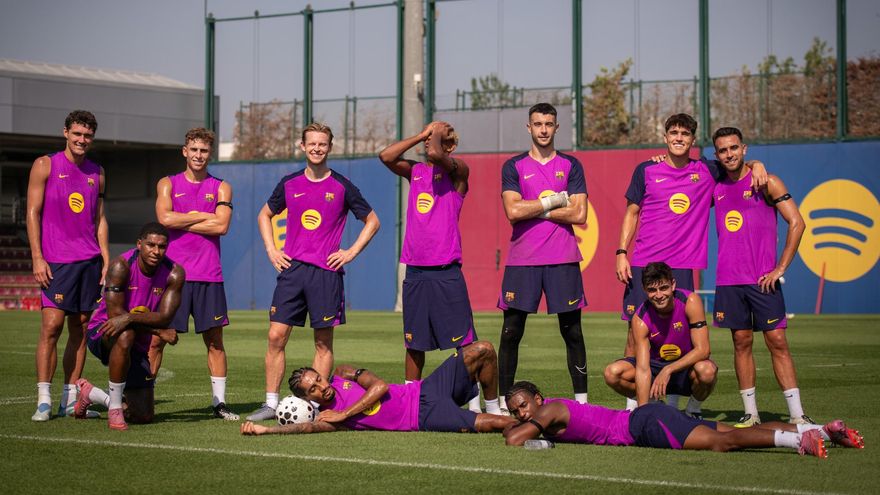 Un Gamper en familia y en paz