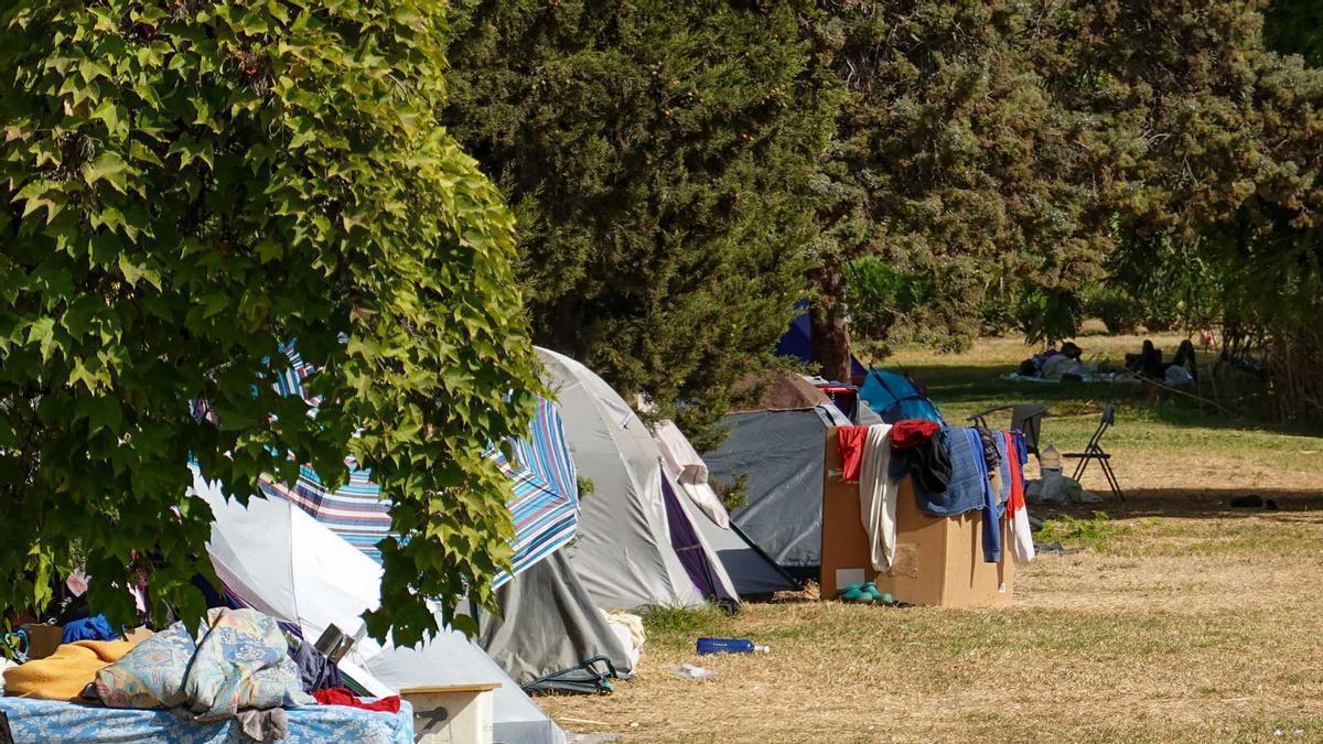 Asentamientos precarios en el Polígono Alameda