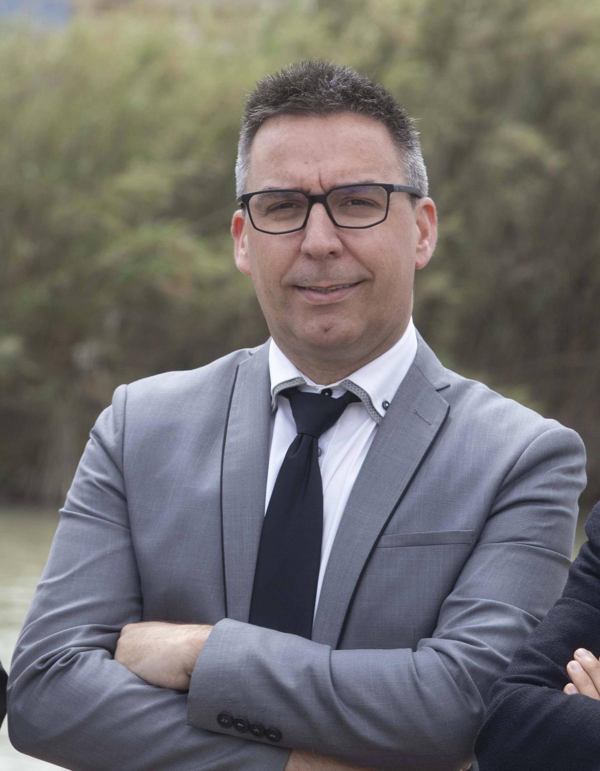 Julián Sáez, alcalde de Sueca.