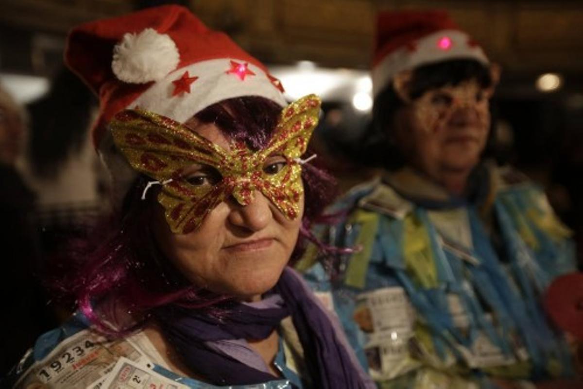 Los disfraces más divertidos del Sorteo de la Lotería de Navidad