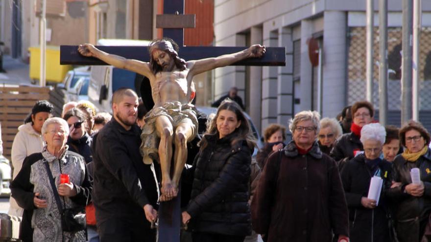 Sant Fruitós celebra el seu tradicional Via Crucis