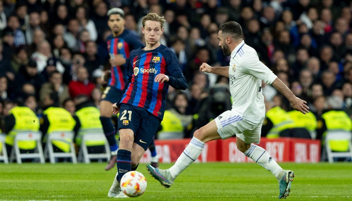 Lo que no se vio de la primera mitad del Real Madrid - Barça Lo que no se vio de la primera mitad del Real Madrid - Barça