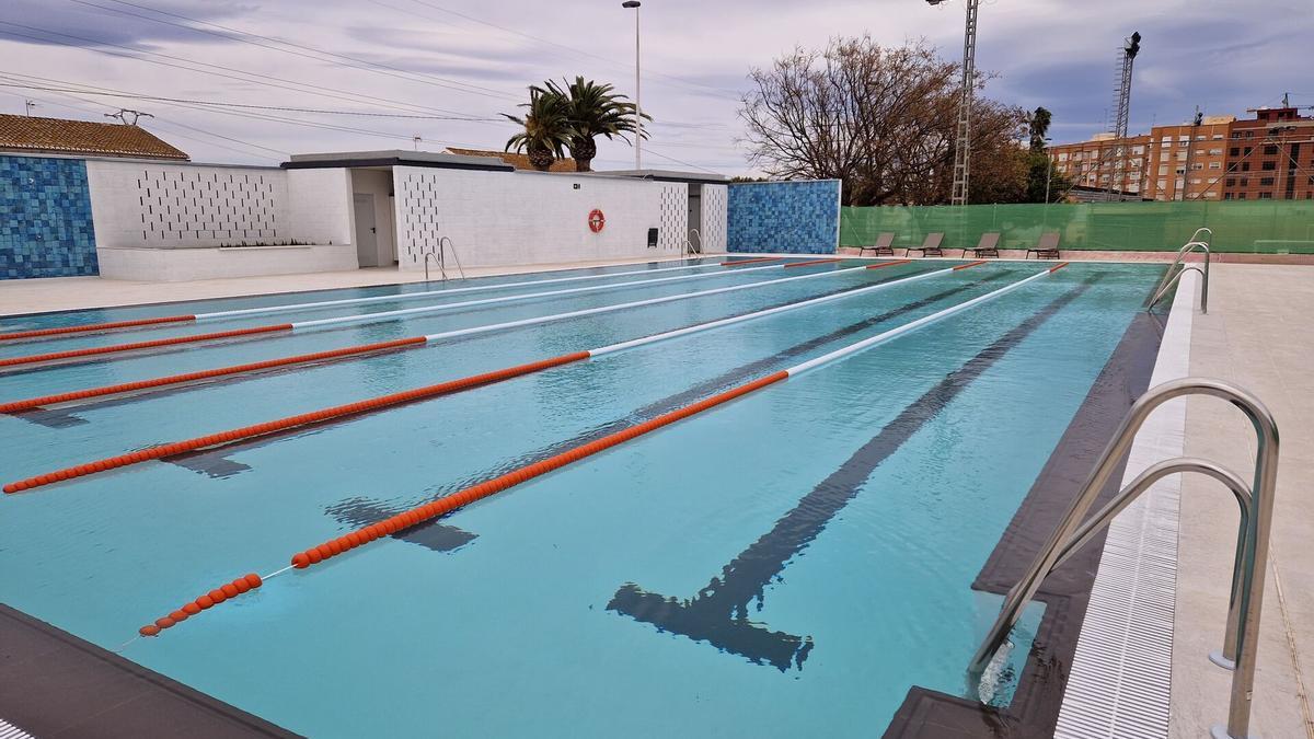 La piscina de verano de Alboraia.