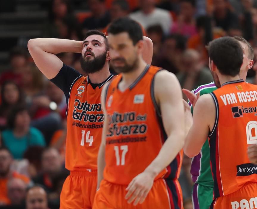 Valencia Basket - Unicaja, en imágenes