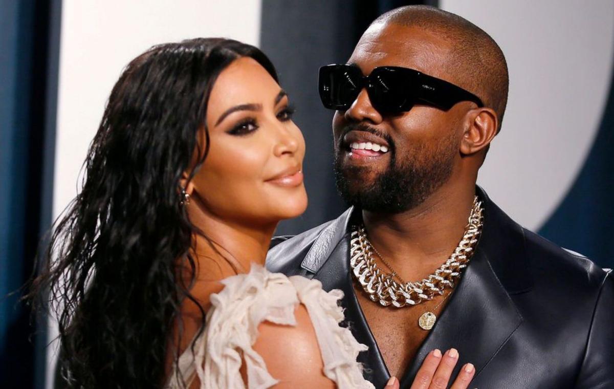 Kim Kardashian y Kanye West.  | // DANNY MOLOSHOK