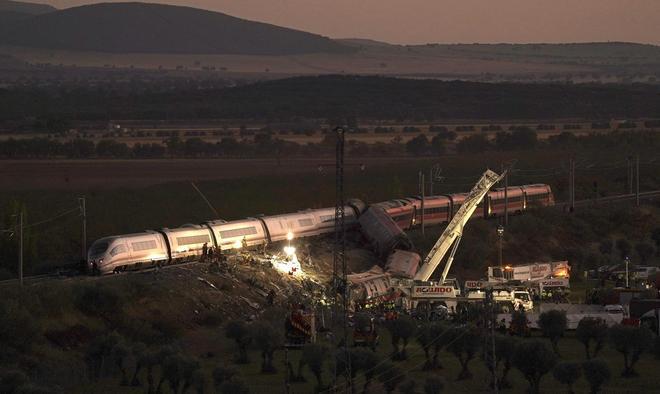 El accidente de trenes de Toledo, en imágenes