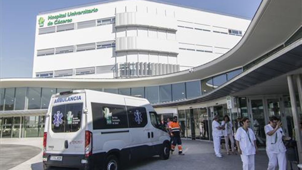 Hospital Universitario de Cáceres.