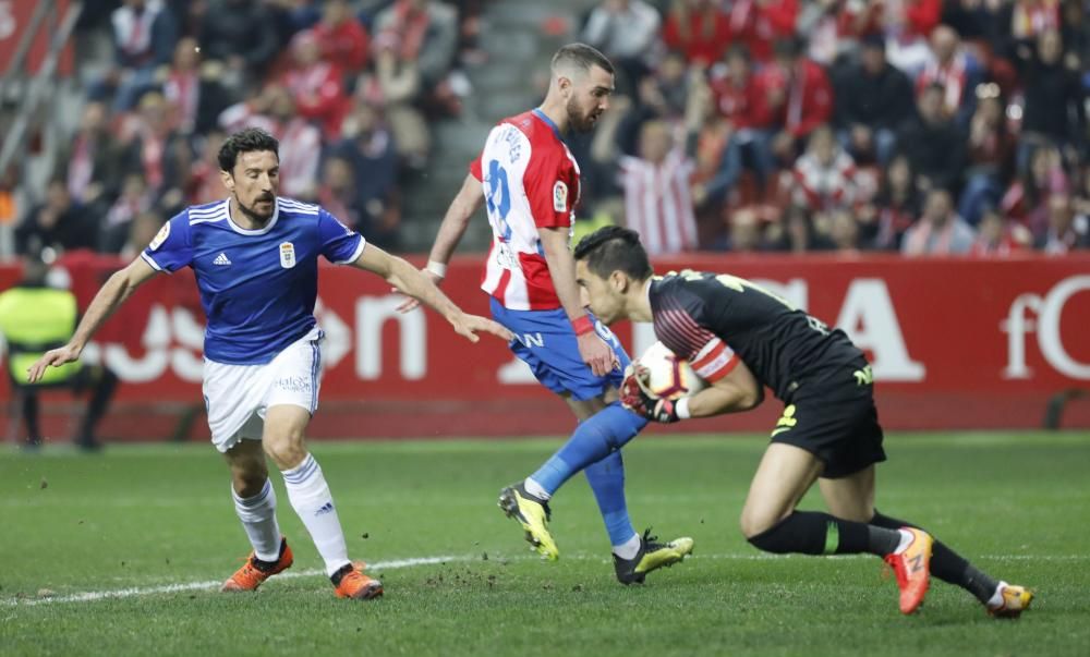 El derbi asturiano, en imágenes