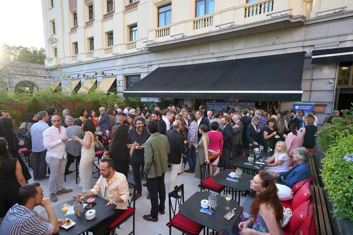 Ambiente en la presentación de abril.