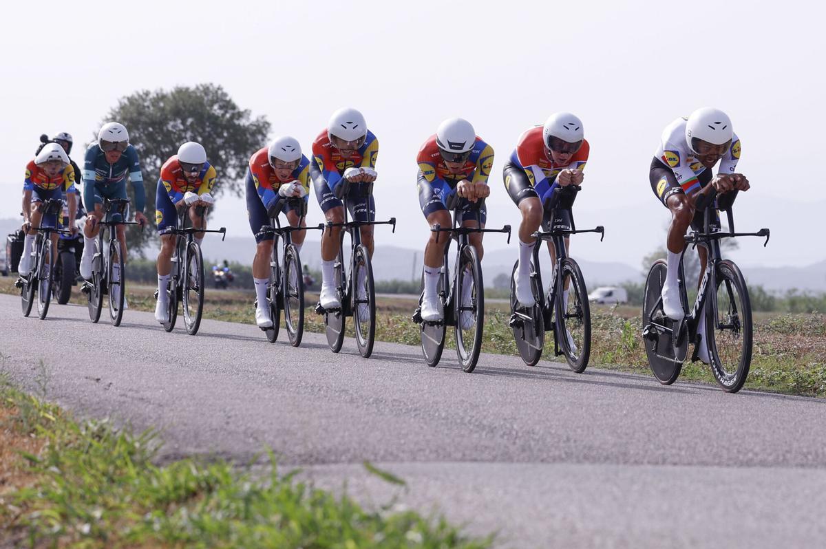 La etapa 5 de la Vuelta, en imágenes