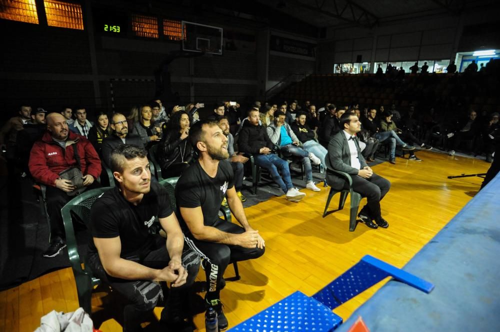 La noche del mejor boxeo gallego