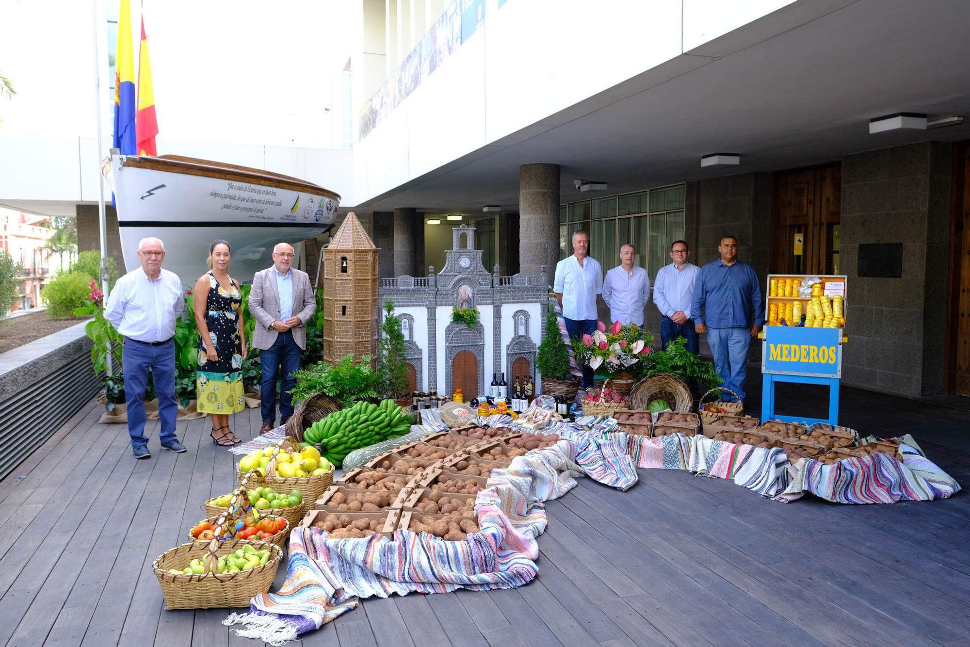 El Cabildo de Gran Canaria presenta la carreta que llevará a la romería del Pino