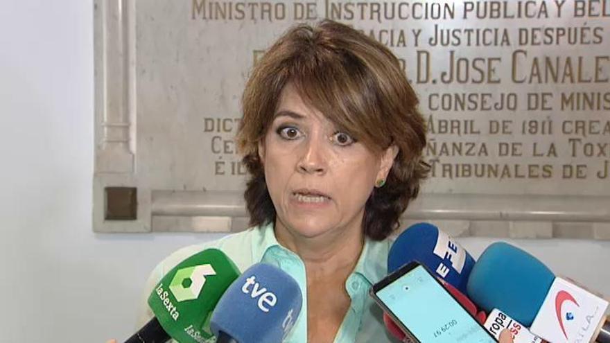 Dolores Delgado sobre los insultos de Vox: "Me parecen inaceptables"