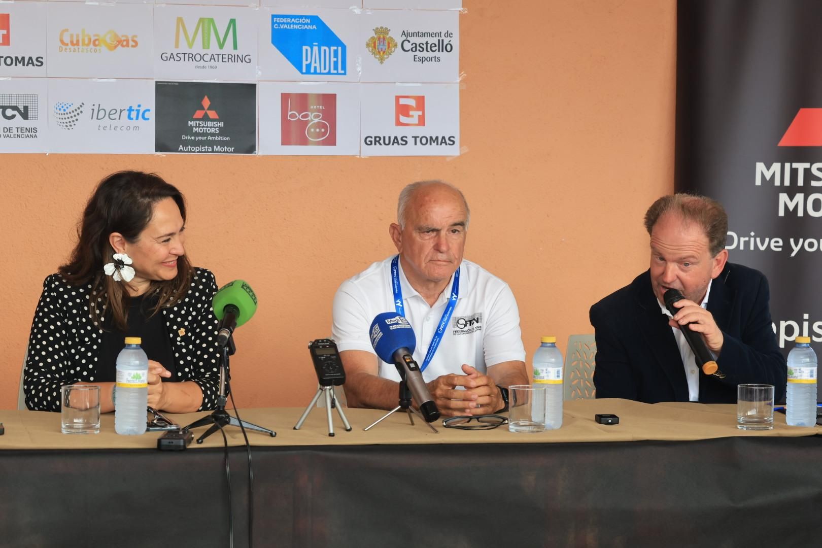 Presentación de los torneos de tenis y pádel de La Plana Sport Castellón