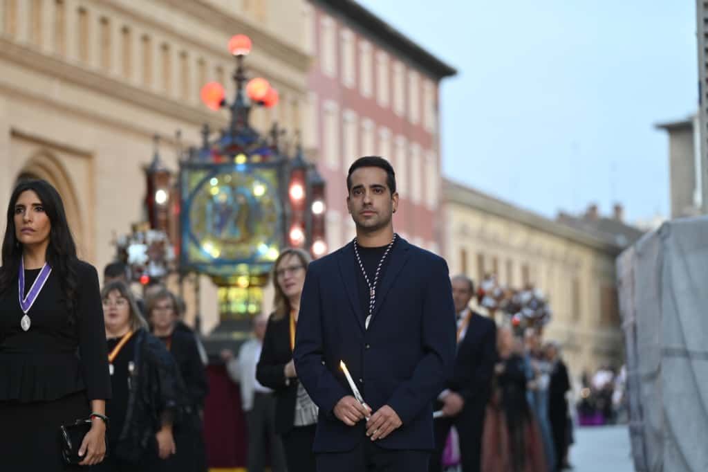 El Rosario de Cristal, uno de los momentos más emocionantes de las Fiestas del Pilar