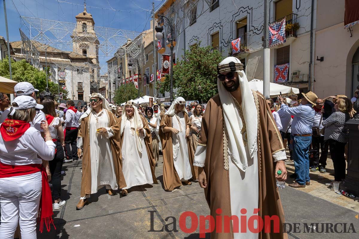 Moros y Cristianos en la mañana del dos de mayo en Caravaca