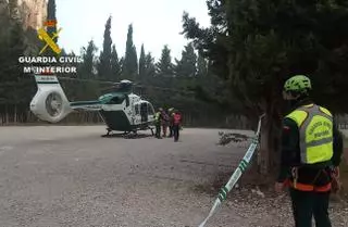 Rescatada ilesa a una senderista perdida en el Parrizal de Beceite