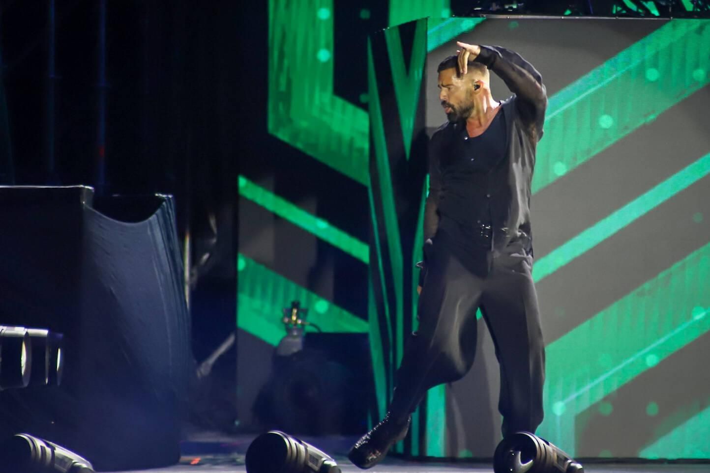 Así ha sido el concierto de Ricky Martin en Badajoz