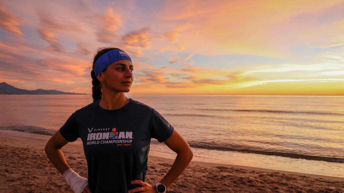Carolina Fernández Ortuño, la primera española clasificada en el mundial de Ironman celebrado en Hawái
