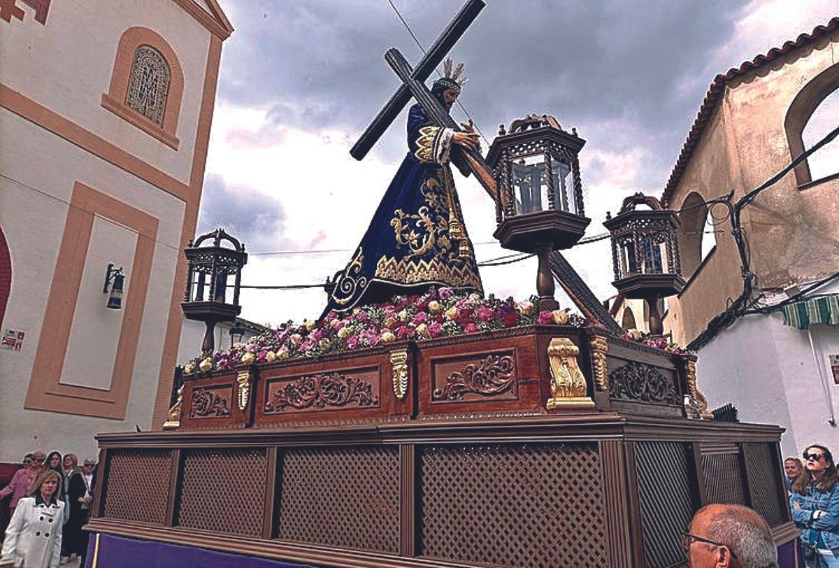 Estación de Penitencia de Jesús Nazareno el Jueves Santo.
